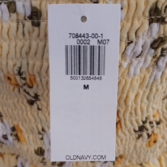 Old Navy Sunflower Yellow Floral Dress - Picture 6 of 6